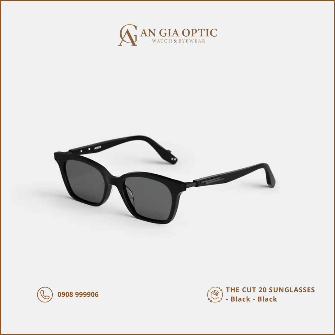 THE CUT 20 SUNGLASSES - Black - Black